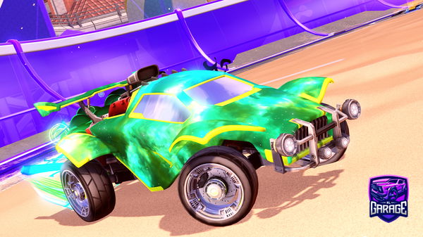 A Rocket League car design from GorTheGodd
