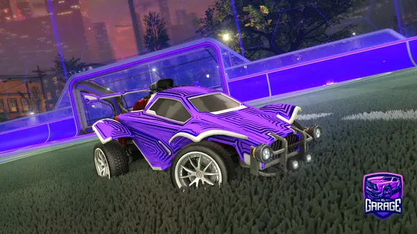 A Rocket League car design from DrAg0N75