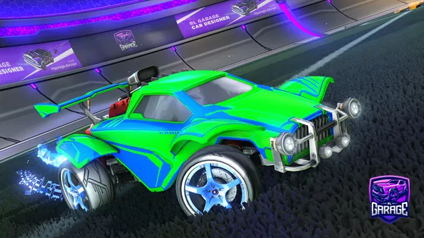 A Rocket League car design from Lopss33