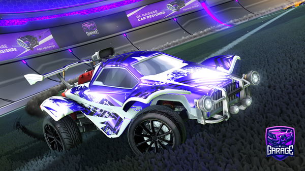 A Rocket League car design from YOUNGGIO4347