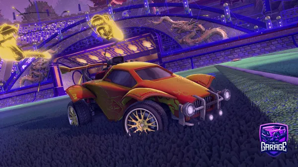 A Rocket League car design from ljklace34