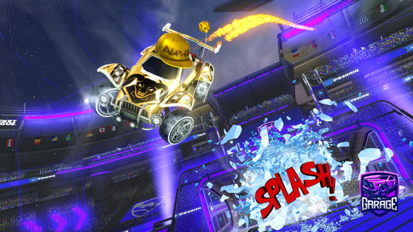 A Rocket League car design from GT-BN4RZ