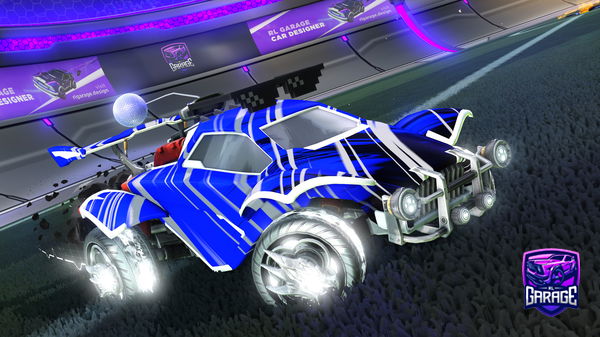 A Rocket League car design from NumerousWall3780