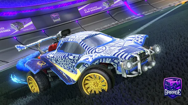 A Rocket League car design from Solivrae