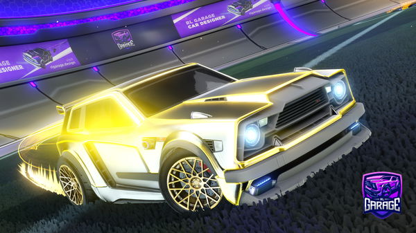 A Rocket League car design from matteler