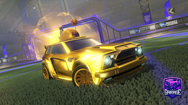 A Rocket League car design from TwoneyTwo