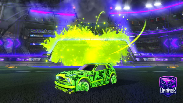 A Rocket League car design from Turtwigreaper