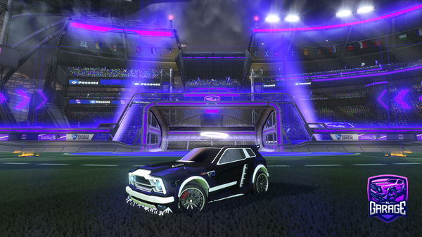 A Rocket League car design from poobum