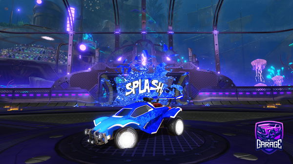A Rocket League car design from X7-Ha7za