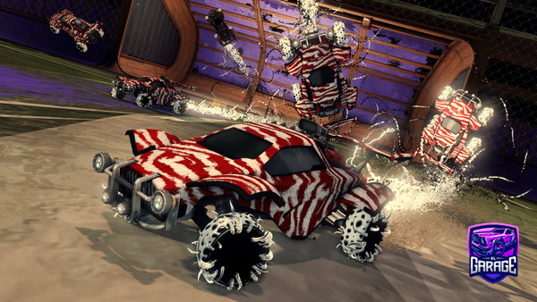A Rocket League car design from Toozklot