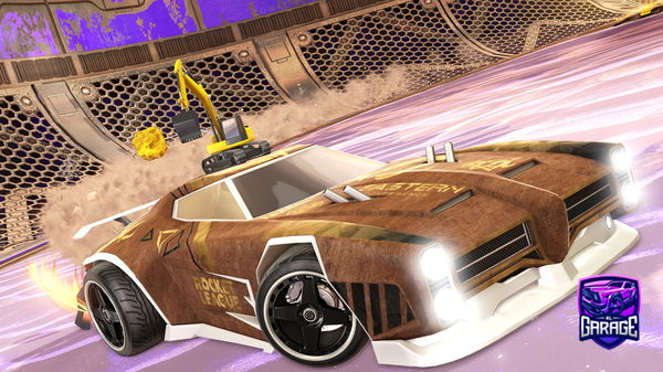 A Rocket League car design from abspielen