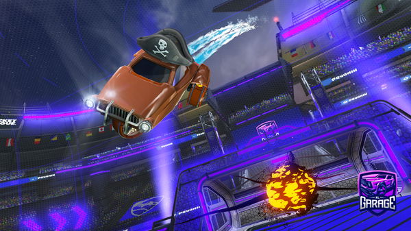 A Rocket League car design from Dogesavage22