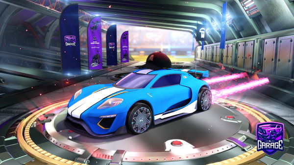 A Rocket League car design from Zelby025