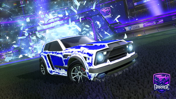 A Rocket League car design from Suiiraj