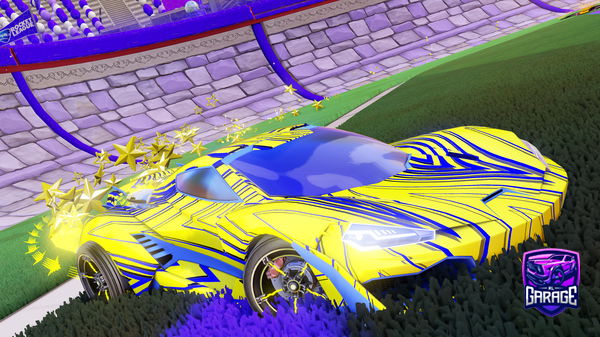 A Rocket League car design from SHOWCAR-10