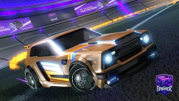 A Rocket League car design from ToastRL0_0