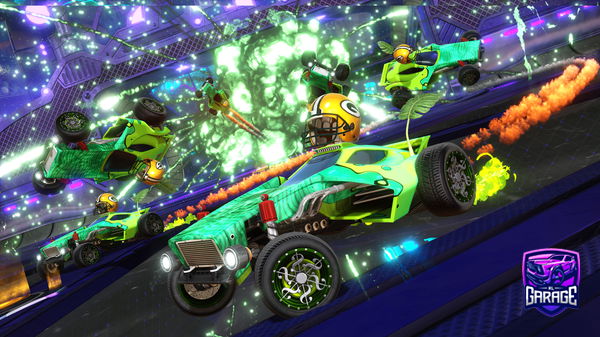 A Rocket League car design from DRAGONSLAYER8091