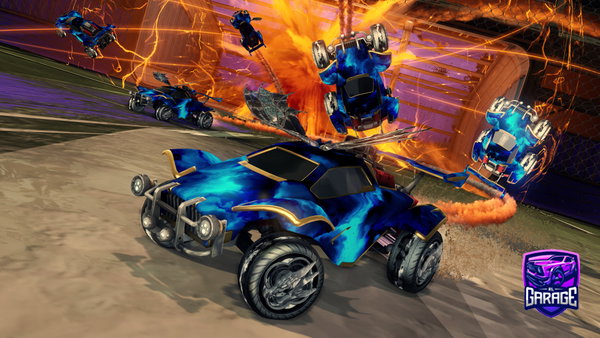 A Rocket League car design from Brosas79