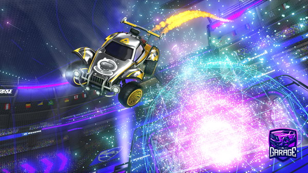 A Rocket League car design from xvnrYT