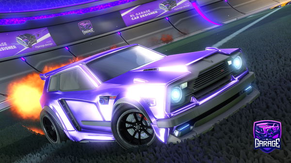 A Rocket League car design from MarnixPro