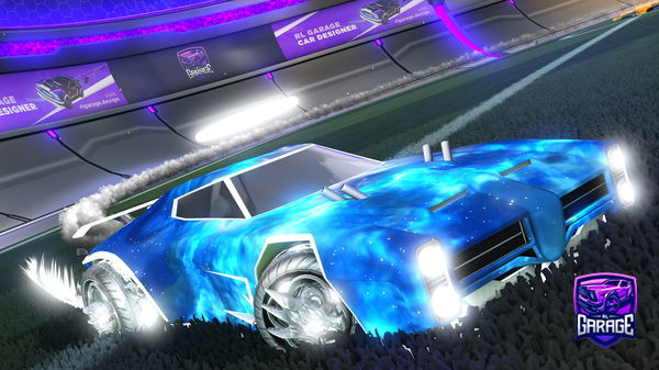 A Rocket League car design from PandaRLOnTT