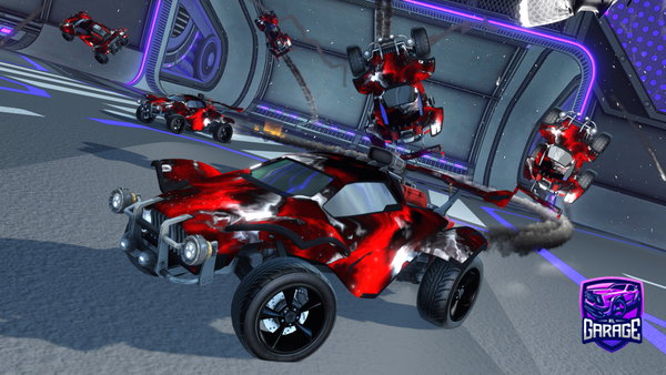 A Rocket League car design from Loooshyyy
