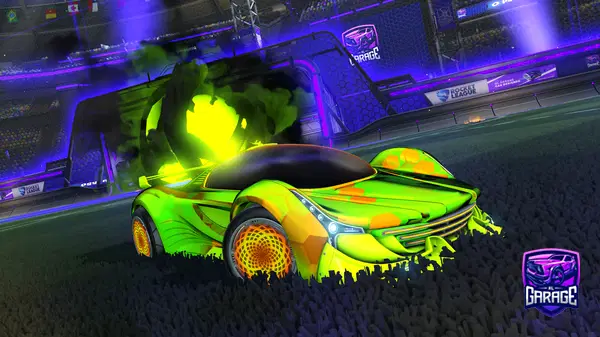 A Rocket League car design from cryptic0412