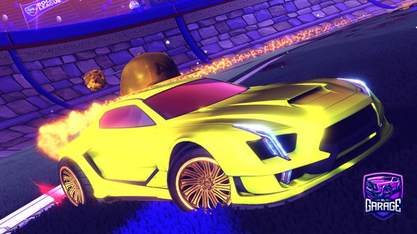 A Rocket League car design from JP-yt