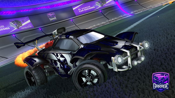 A Rocket League car design from AyHo