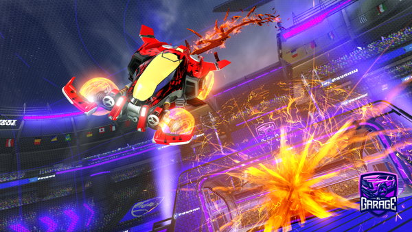 A Rocket League car design from The0neN0nly