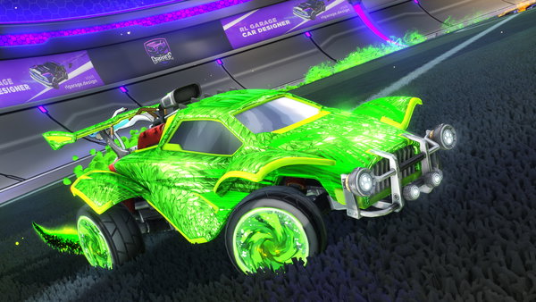 A Rocket League car design from Kountry_Man19