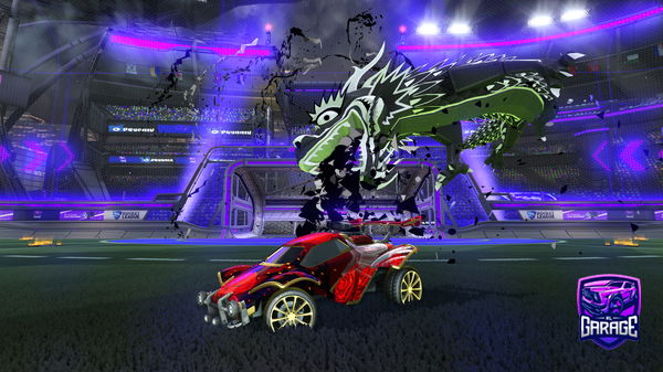 A Rocket League car design from BOBALOBAYOUS