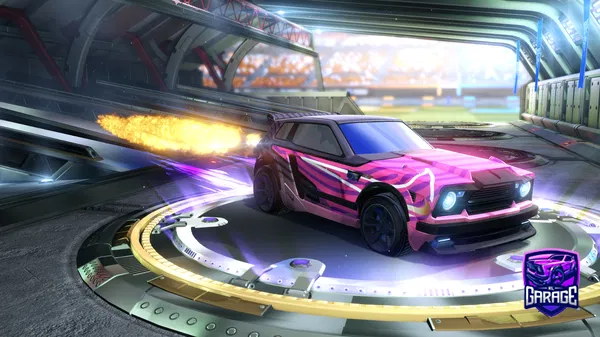 A Rocket League car design from Fifoludek