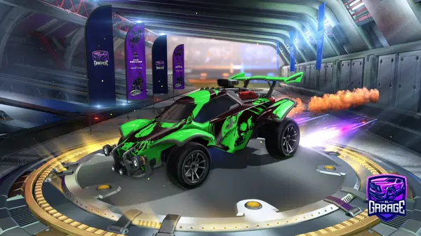 A Rocket League car design from NaxotiOnYT