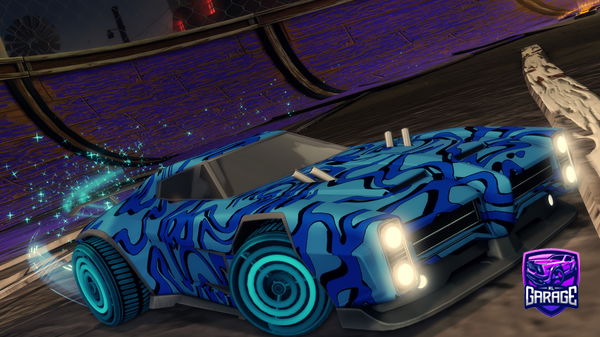 A Rocket League car design from texl