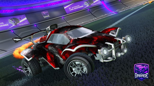 A Rocket League car design from pulse_Neno