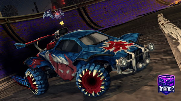 A Rocket League car design from SuperMommy