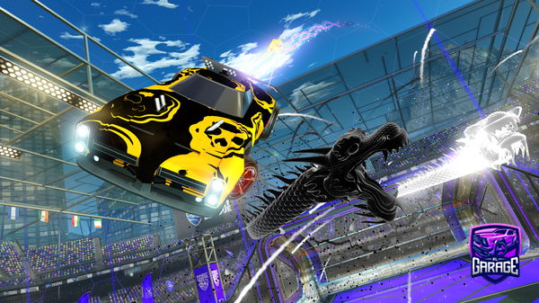 A Rocket League car design from XD_Capitan_Legnata