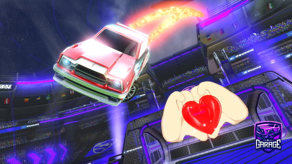 A Rocket League car design from KBDH_TAMER