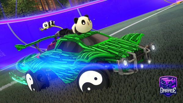 A Rocket League car design from Afateer