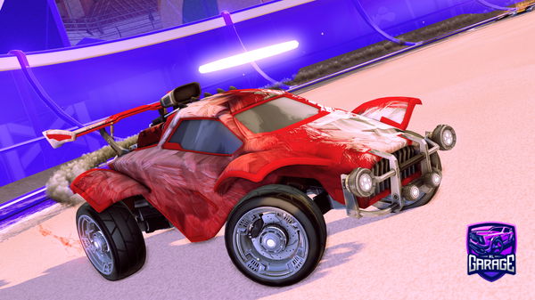 A Rocket League car design from Airborne_USA