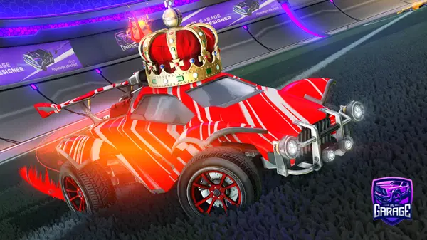 A Rocket League car design from N_science-