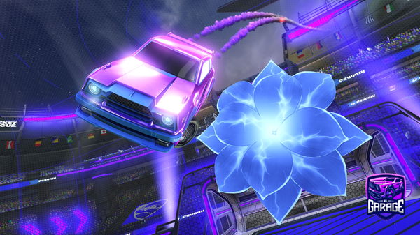 A Rocket League car design from Babatara976