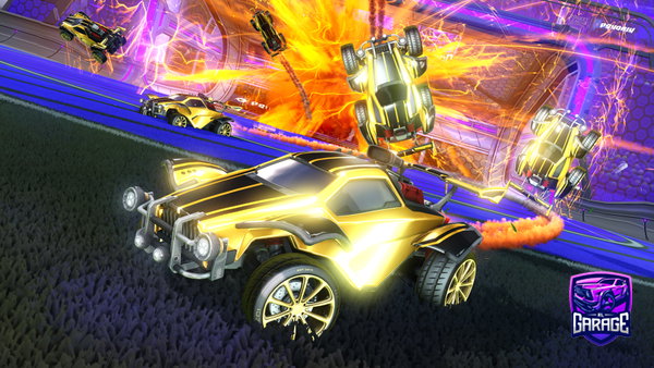 A Rocket League car design from SsainX