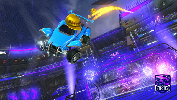 A Rocket League car design from Soocer