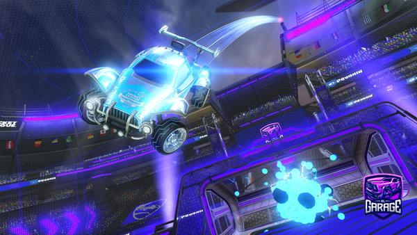 A Rocket League car design from vexucodmyt