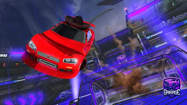 A Rocket League car design from BloomRLG_YT