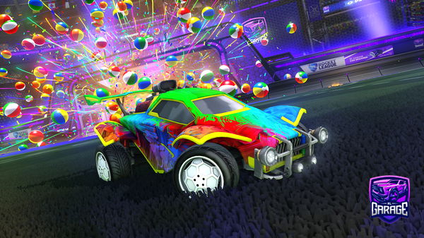 A Rocket League car design from Whathe_say