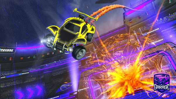 A Rocket League car design from Hayden_evans
