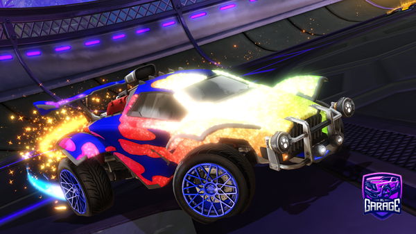 A Rocket League car design from Etfooty